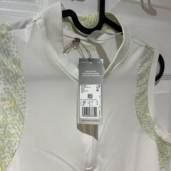 Adidas Sleeveless Polo Shirt - Picture 4 of 11